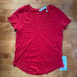 Lululemon Red Love Tee V